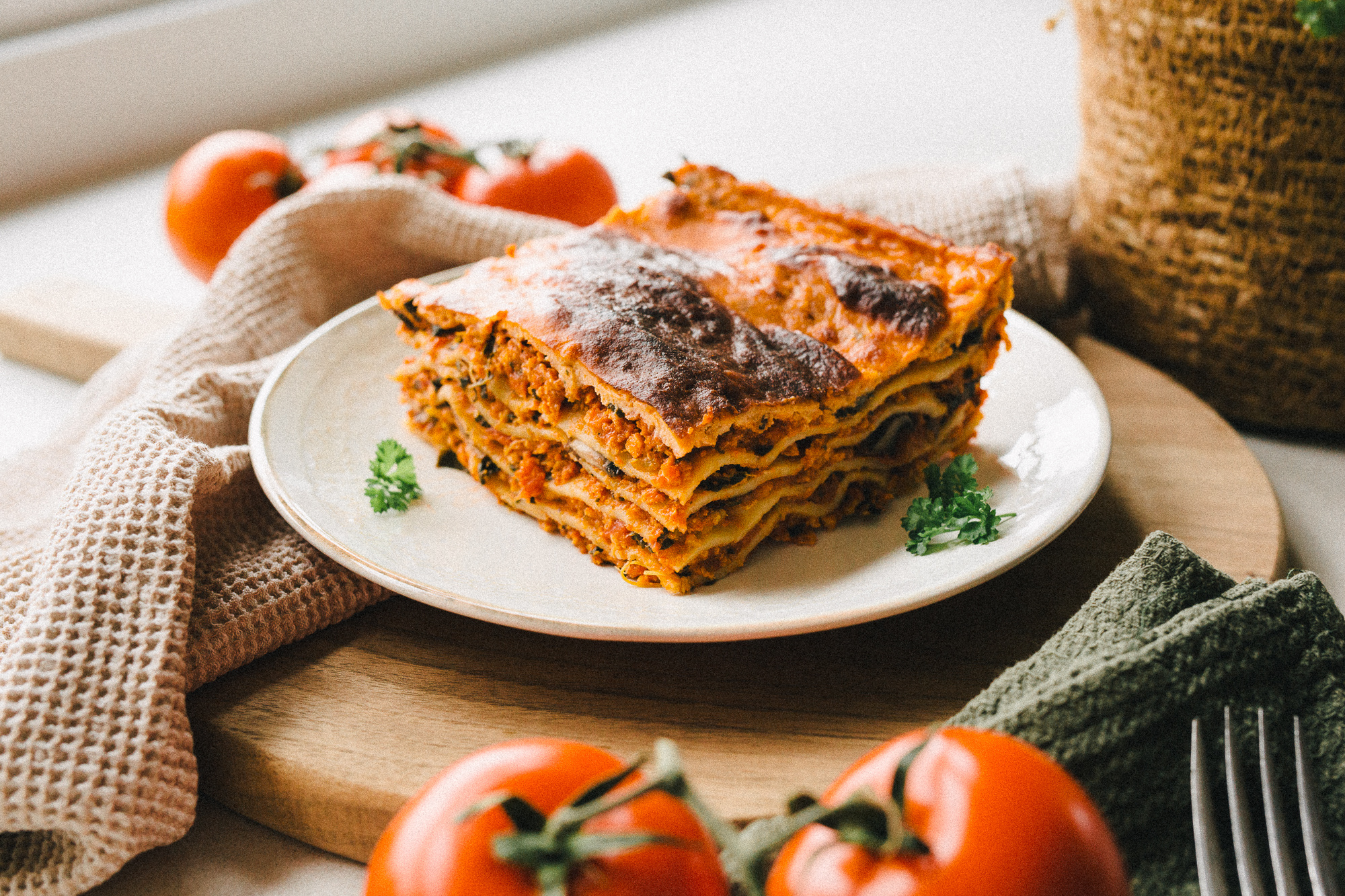Vegane Lasagne Vegane Lasagne